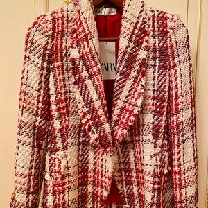 Zara blazer jacket size S new